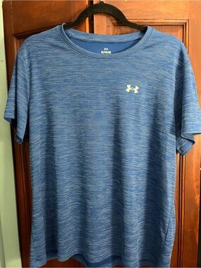 Under Armour Women’s Blue Heathered Performance T-Shirt